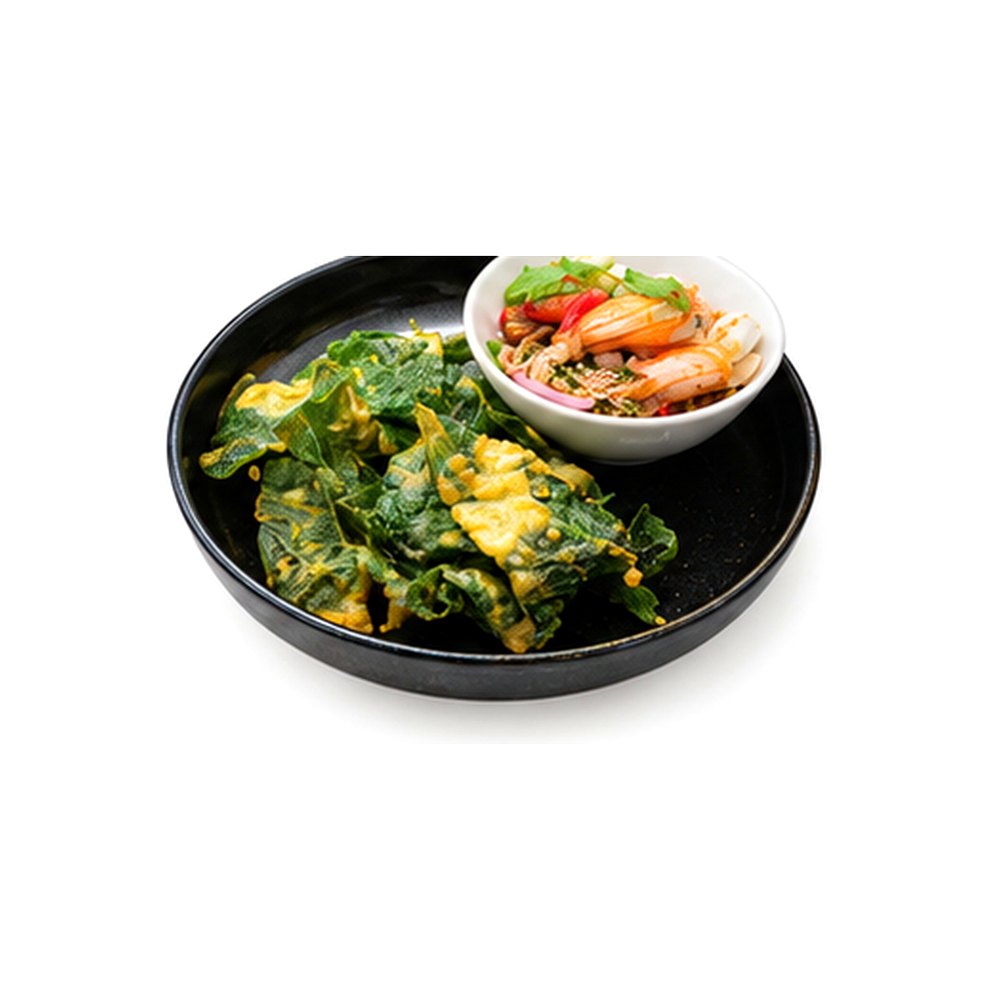 Crispy Morning Glory Salad ยำผักบุ้งกรอบ