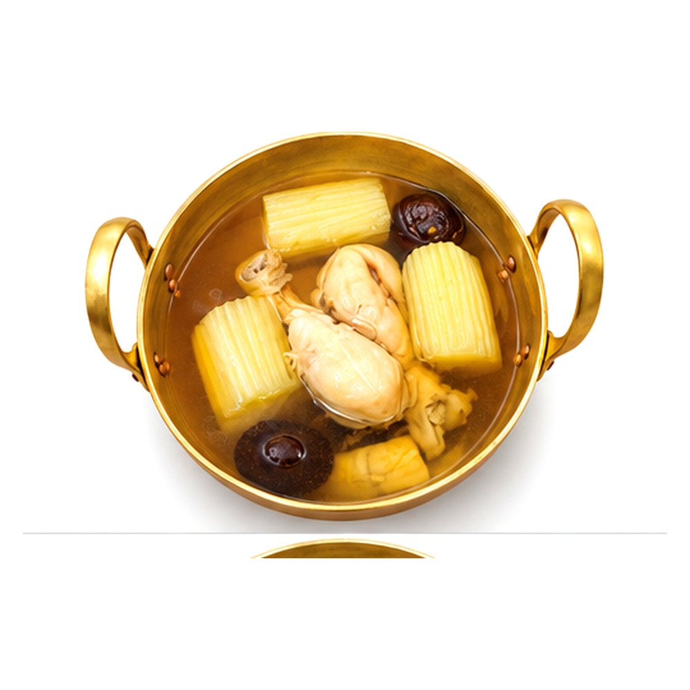 Grandma's Signature Chicken Soup with Radish and Shitake Mushroom ซุปไก่สูตรคุณยาย