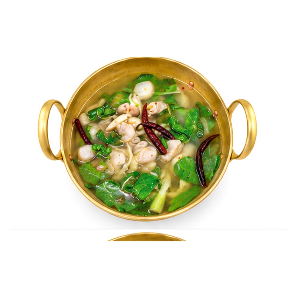 Tender Pork Ribs in Spicy Broth ต้มแซ่บกระดูกหมู