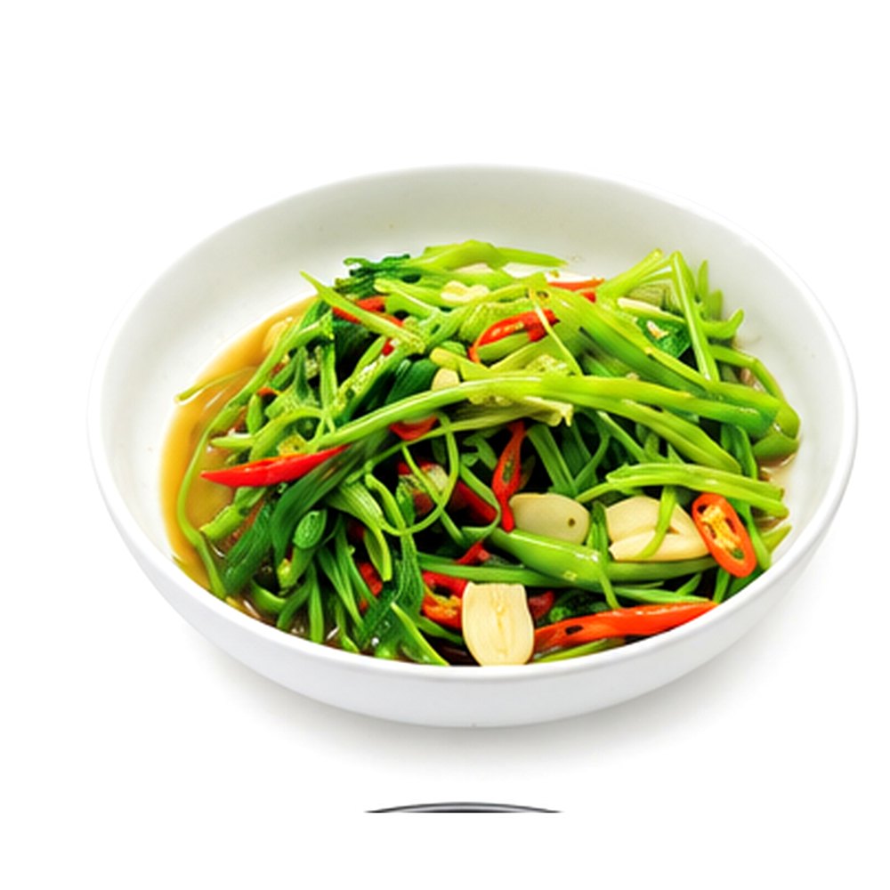 Stir-Fried Thai Morning Glory ผัดผักบุ้งไทย