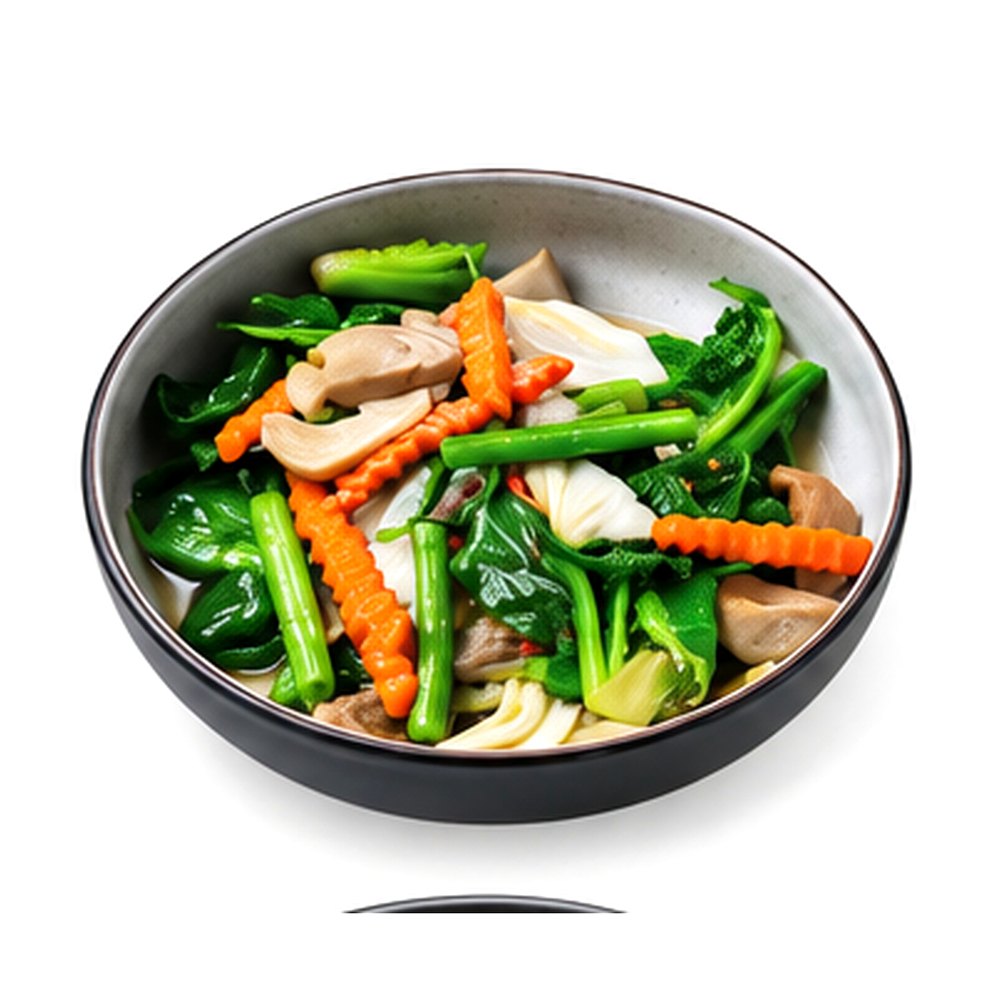 Stir-Fried Mixed Veg ผัดผักรวมไม่ใส่เนื้อสัตว์