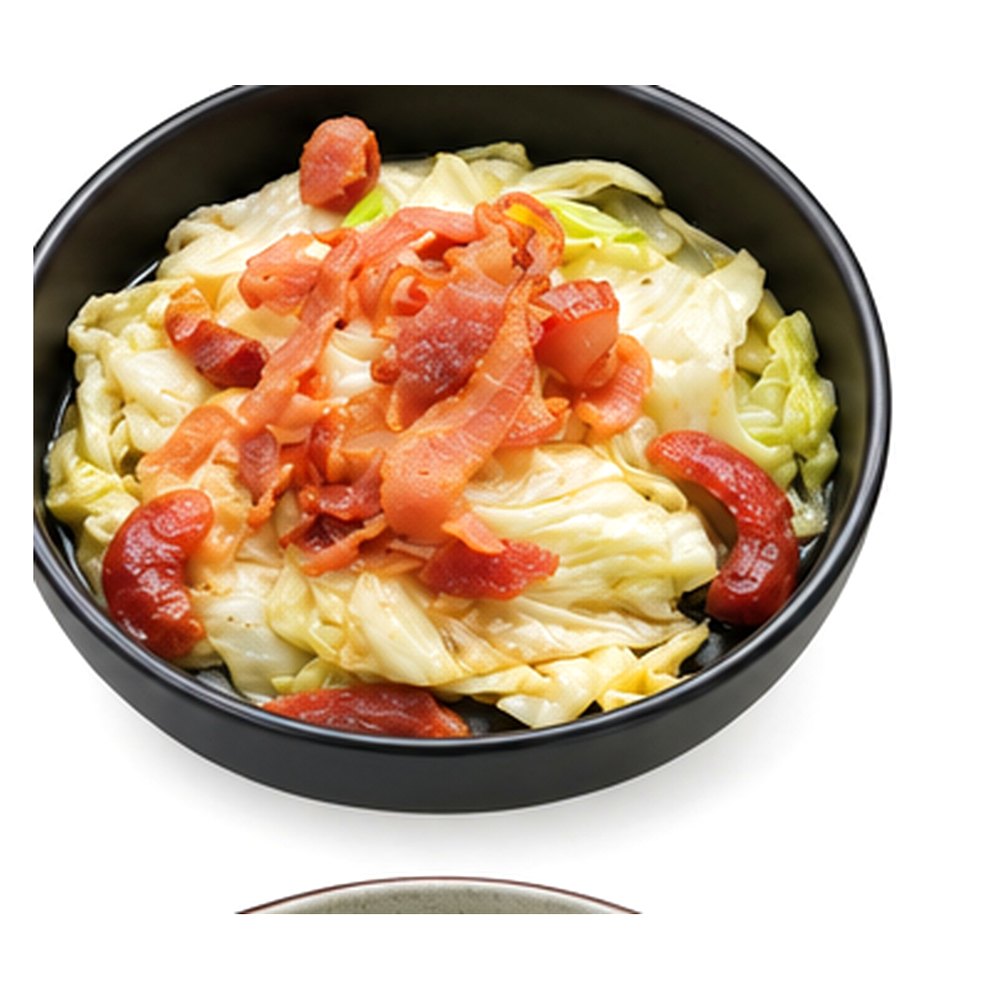 Chinese Cabbage with Bacon กะหล่ำปลีเบคอน